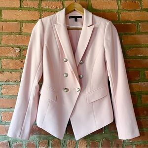 WHBM Pale Pink Studio Blazer, size 2